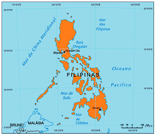 Mapa de Filipinas