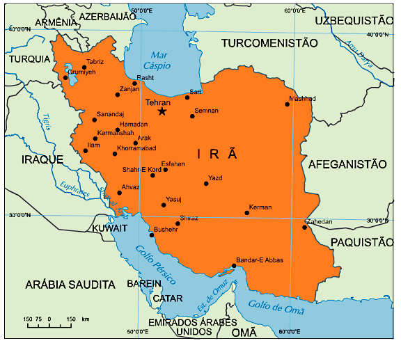 Mapa do Ira