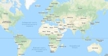 Карта мира со спутника